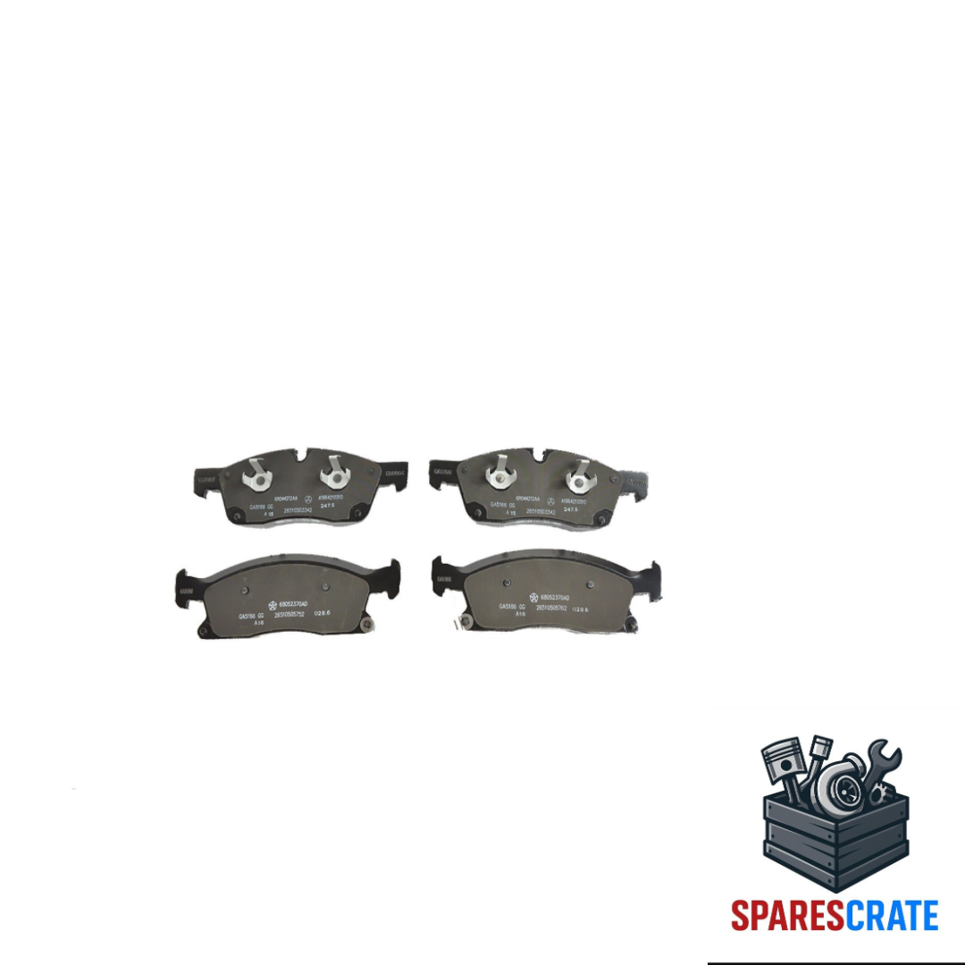 š Front Brake Pads ā Jeep Grand Cherokee WK2 (3.0L / 3.6L / 5.7L) | 2011ā2021